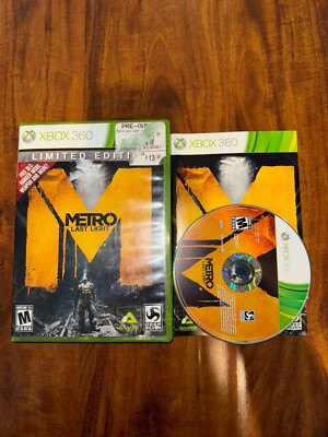 Metro: Last Light Limited Edition (Xbox 360, 2013)