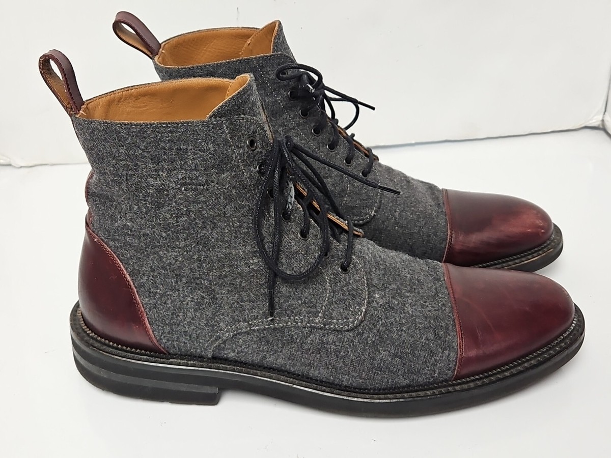 Taft The Jack Mens Size 7 [EU 40] Houndstooth Tweed Wool Cap Toe Boots Shoes JACK-BRP_WEB1_5d329cd1-7b15-  main image 3