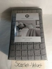 NIP Hotel Collection KING Pillowsham MATELASSE Cotton Linen 150