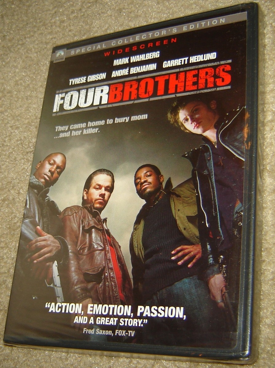 Four Brothers (DVD, 2005, Widescreen), NEW & SEALED, REGION 1,WITH