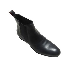 Hugo Boss Men's Black Boheme Chelsea Leather Boots