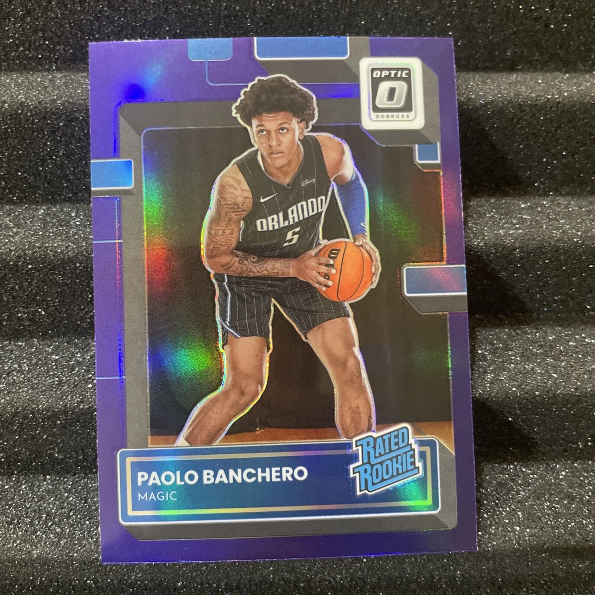 その他 NBA panini Paolo Banchero RC Optic prizm Paolo Banchero 2022-23 Panini Donruss Optic Rated Rc #221 Purple