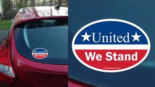 AMERICAN FLAG CAR DECAL STICKER USA United States of America U.S.A Waterproof - Picture 14 of 35