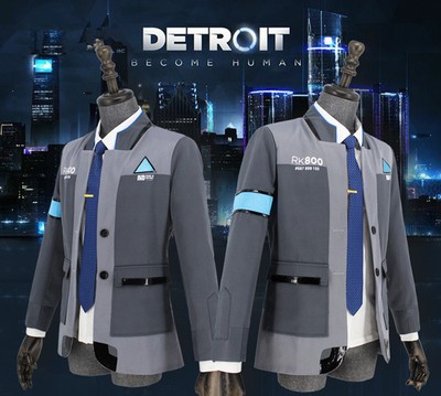 Detroit Become Human Connor Kara Markus Cosplay costume Kostüm Uniform PS4 GAME