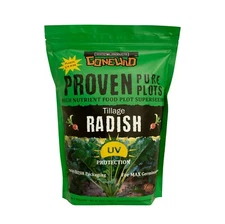 Whitetail Products Gone Wild, Tillage Radish Food Plot Seeds, 3lb Bag, G7782