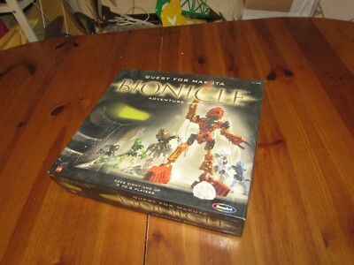 Lego Bionicle Suche nach Makuta Brettspiel, Abenteuer 2001 Top Zustand 
