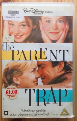 The Parent Trap (RARE BIG BOX EX RENTAL VHS!)