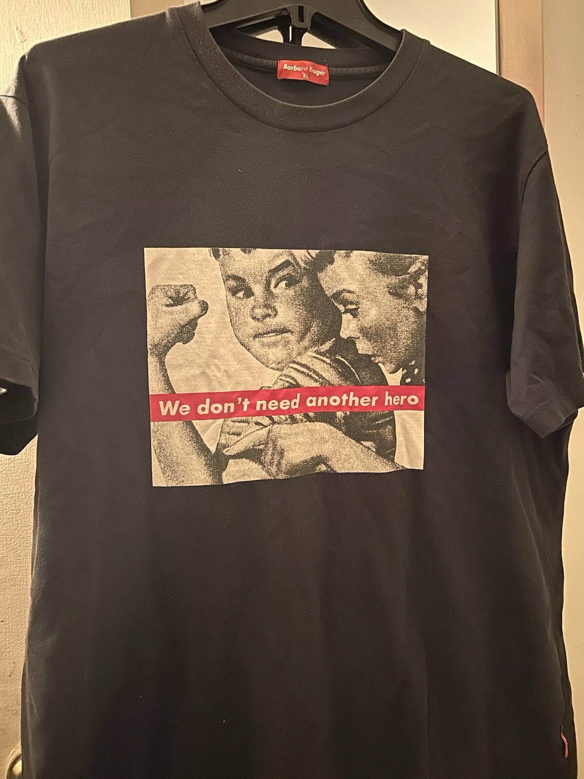 Barbara Kruger We Don’t Need Another Hero Art Shirt Supreme Original Vtg 1980 XL