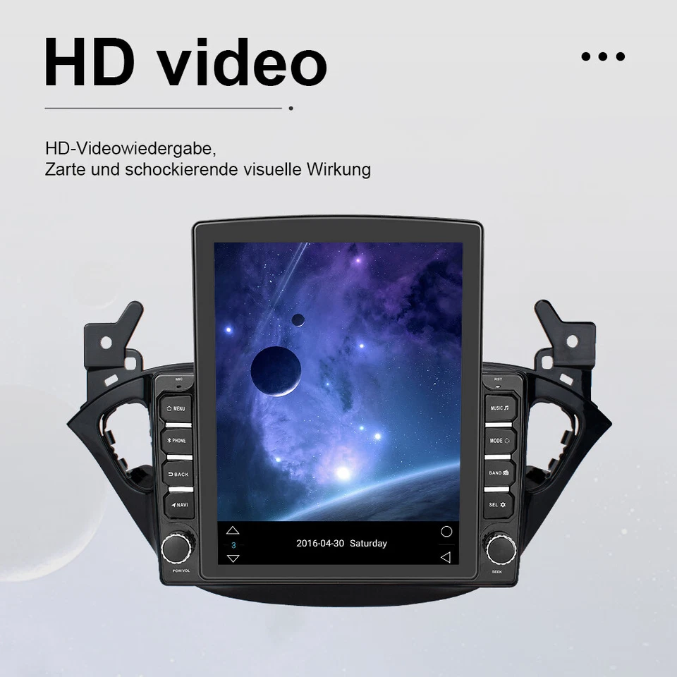 9.7" Für Opel Corsa E 2015-2019 Android 13 Carplay Autoradio GPS Navi WIFI 64GB - Bild 4 von 4