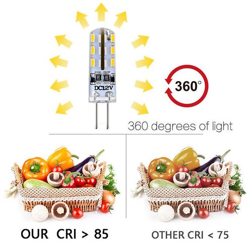 10X G4 LED Bulb 5W 6W Energy Saving Bright Corn Light Lamp Warm Cool White 12V - Picture 11 of 18