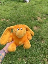 Vintage Kodak Kolorkins Plush Snap 1989 Stuffed Animal Yellow 8" toy childhood