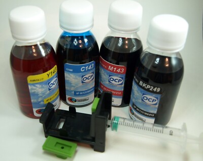 302 KIT de Tinta para recarga de cartuchos 302-305-307-65-63-304-123-803 HP  | eBay