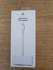 Brand New Sealed - Lightning To VGA Adapter  - For Apple iPhone And iPad