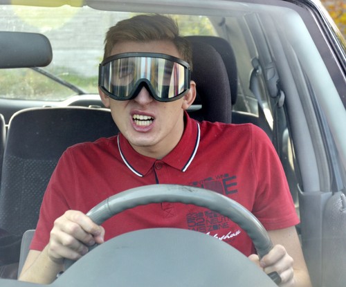 Drunk DRUG simulation impairment goggles VERSION 0,32 BAC 3.2‰ - 第 1/5 張圖片
