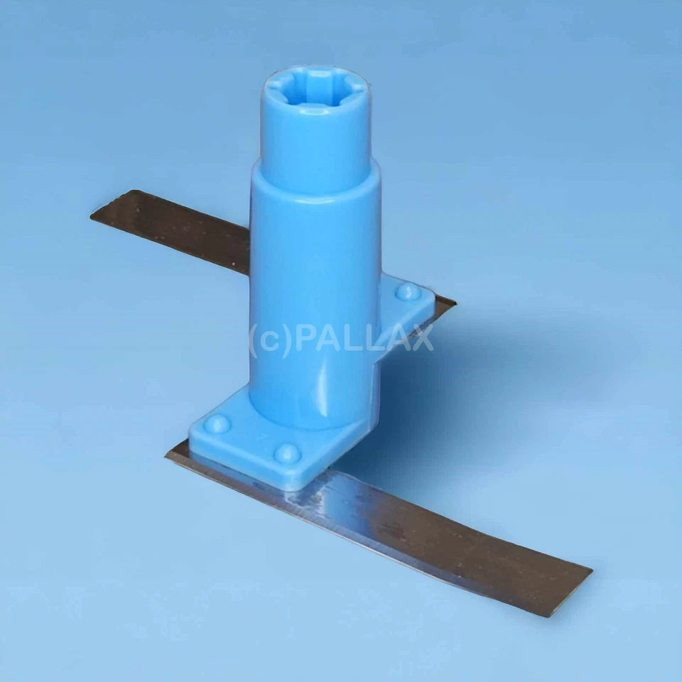 TUPPERWARE ERSATZTEIL SCHNEID-EINSATZ MESSER BLAU FÜR D98 D115 QUICK-CHEF - Bild 2 von 2