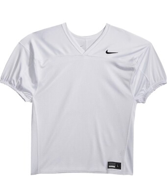 Nike Vapor Varsity Football Practice Mesh Jersey Shirt White Sz L 908729-100