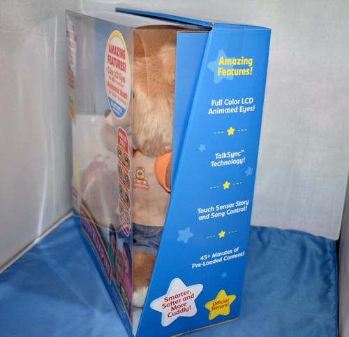 2017 Teddy Ruxpin Animated Storytelling Bluetooth LCD Eyes Bear & 3 Books NIB S2 - Picture 4 of 11