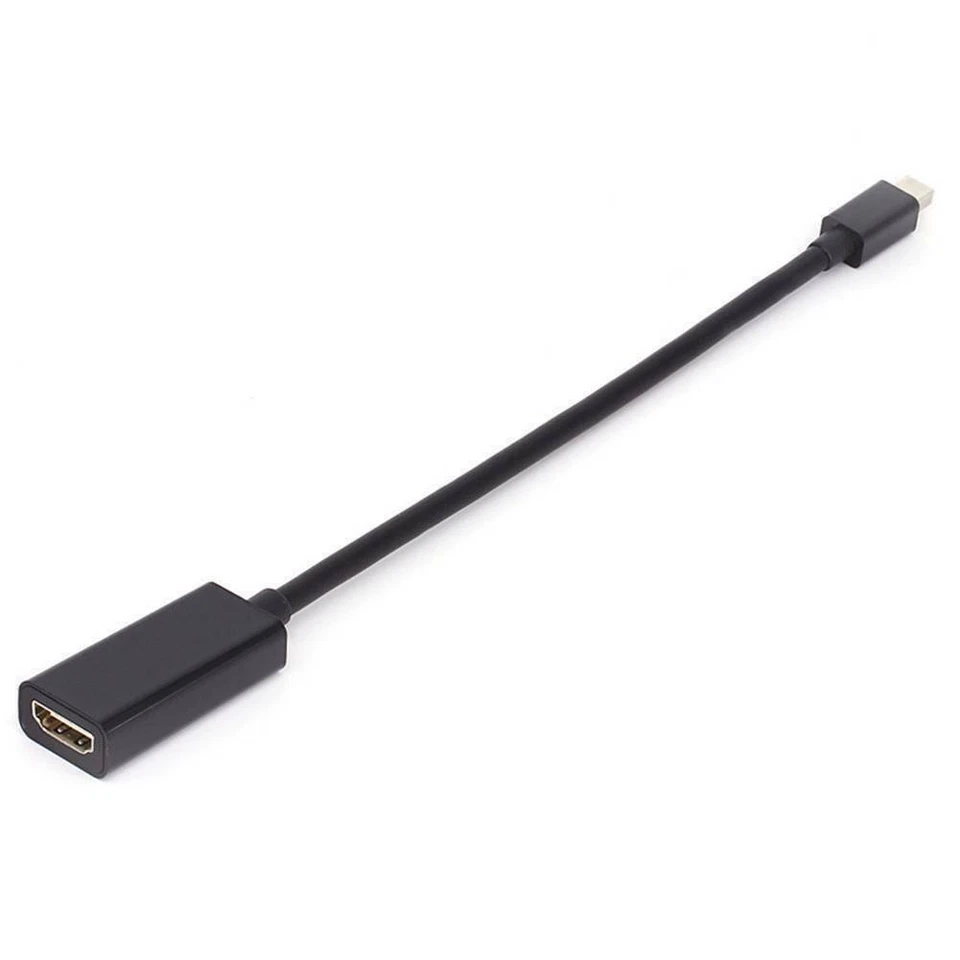 Mini DisplayPort Thunderbolt To HDMI Adapter For Microsoft Surface Pro 2 3 4 BLK - Image 4 of 4