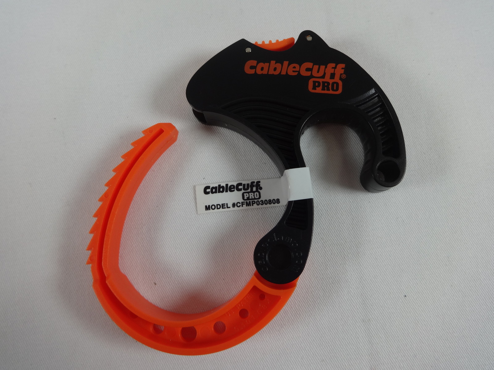 Small 2 inch Cable Cuff. Pro Adjustable, Reusable Cable Clamp 