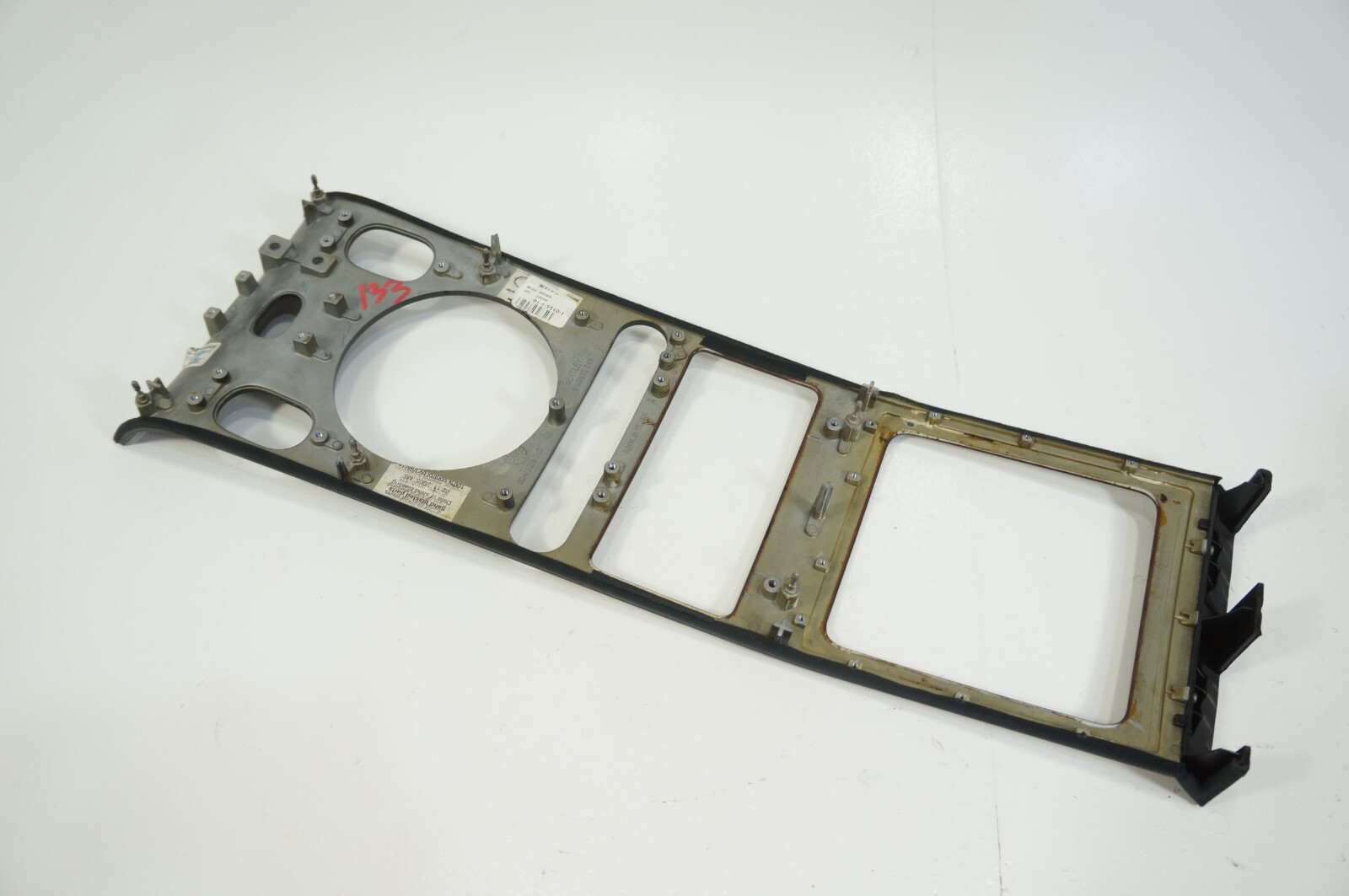 03-12 Bentley Continental GTC GT Spur Center Console Shifter Trim Bezel Wood OEM
