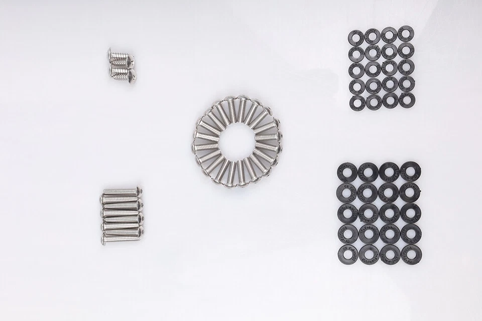 Perno de carenado plateado universal PL apto para Yamaha YZF R6 R1 R25 R125 R3 T-MAX XJR Foto 4 de 4