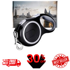 26FT Dog Leash Retractable Tangle Free Heavy Duty Extra Large Pet Walking Dogs