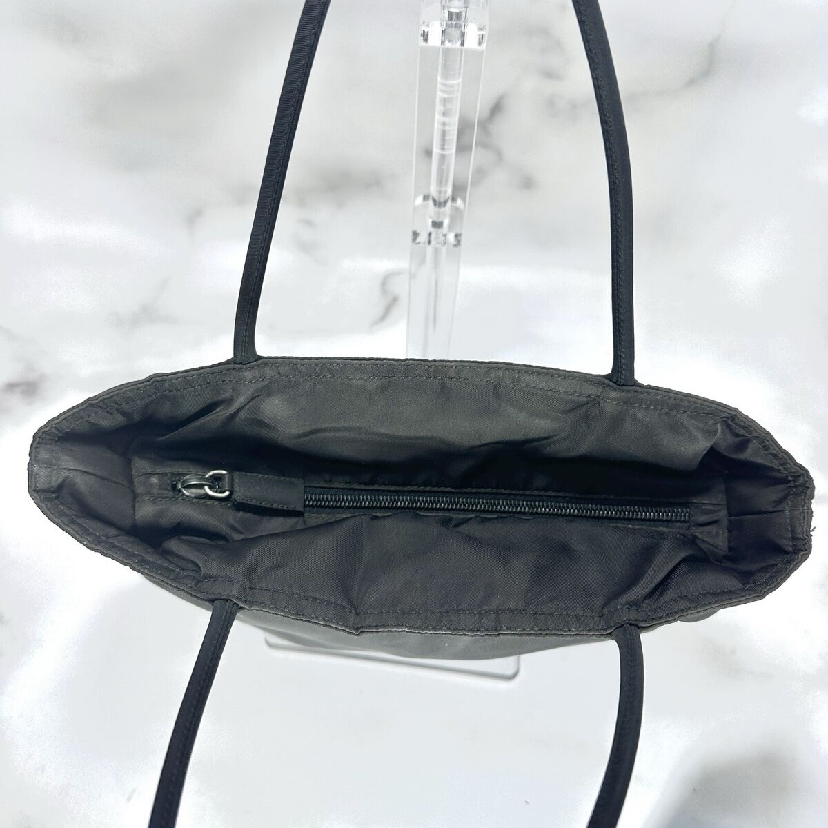 PRADA Tessuto CITY Handbag Tote Black Nylon Authentic | eBay PRADA Tessuto CITY Handbag Tote Black Nylon Authentic | eBay