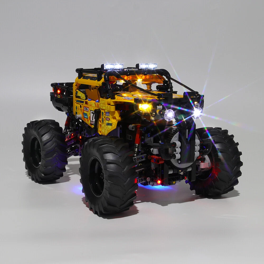 Upgraded Version LED Light Kit For Technic 4X4 X treme Off Roader LEGOs 42099