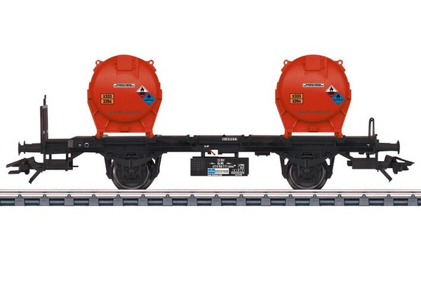MÄRklin 48955 BehäLtertragwagen Lbms Ns Ep 5 Auf Wunsch Dc-Achsen Gratis Neu Ovp-image