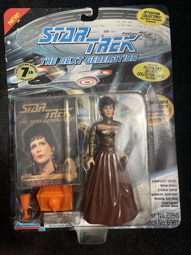 Lwaxana Troi- Star Trek Next Generation- Playmates Action Figure 1994 ...