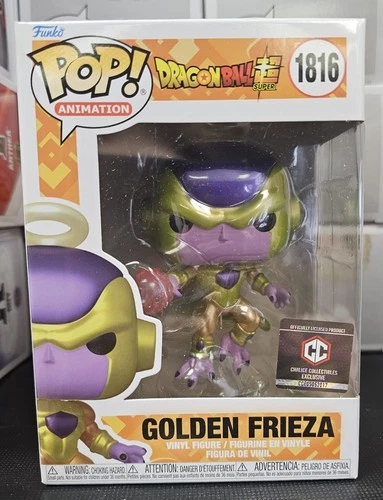 Funko Pop! Dragon Ball - Golden Frieza (Metallic) #1816 - Chalice Collectibles