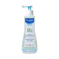 Mustela Baby Cleansing Water No-Rinse Micellar Avocado Aloe Vera Face Body Diape