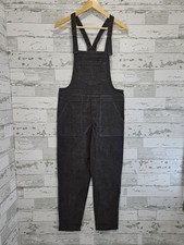 Aerie Corduroy Overall Xsmall Charcoal Gray Carpenter Classic