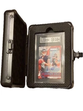 SGC Graded Card Slab Latching Hard Case - Storage For 1-2 Slabs - Sports Pokemon