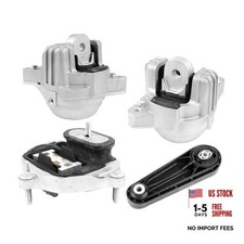 Engine  Trans Mount Set Replacement for 2015-2018 Porsche Macan 3.0L 3.6L