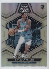 2023-24 Panini Mosaic Rookies Silver Prizm Brandon Miller #202 1ds8