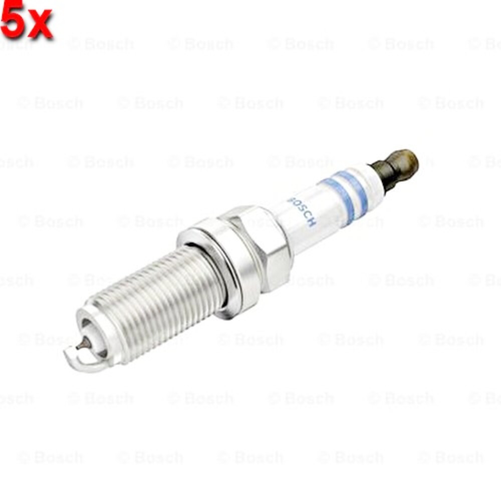 BOSCH 5x Spark Plug For BMW CITROEN C4 MITSUBISHI OPEL PEUGEOT 00-19 0242240715