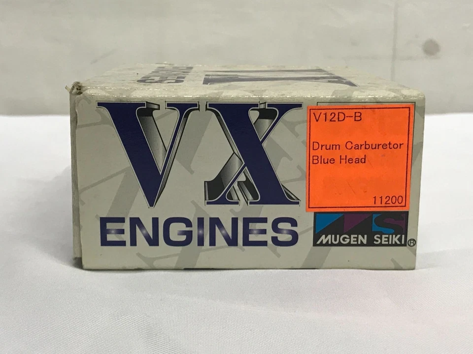 Mugen Seiki V12D-B Black Engine Drum Carb Blue RC Car Used Kit - Image 2 of 4