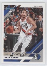 2019-20 Panini Donruss Press Proof Purple 107/199 Seth Curry #62 fm0