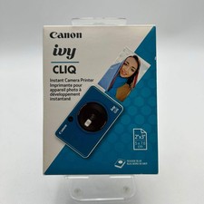 Canon Ivy CLIQ Instant Camera Printer Seaside Blue New In Box