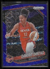 Damiris Dantas 2025 Panini Prizm WNBA #42 Blue Velocity Prizms Indiana Fever