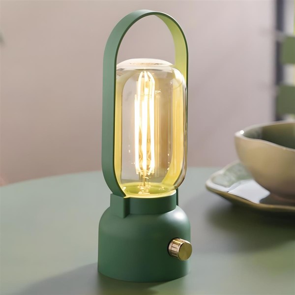 Outdoor Led Laterne Dimmbar Gartenlaterne Wetterfest Usb Aufladbare Campinglampe-image