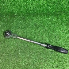 Snap-on F747a 38 Drive Swivel Head Roto Ratchet Black Hard Handle Used Snap-on F747a 38 Drive Swivel Head Roto Ratchet Black Hard Handle Used