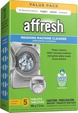 Affresh Washing Machine Cleaner, 6 Month Supply, Cleans Front Load and Top Load