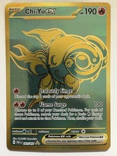Chi-Yu ex 241/091 Hyper Rare Gold Secret Paldean Fates 2024 Pokemon EN NM on eBay