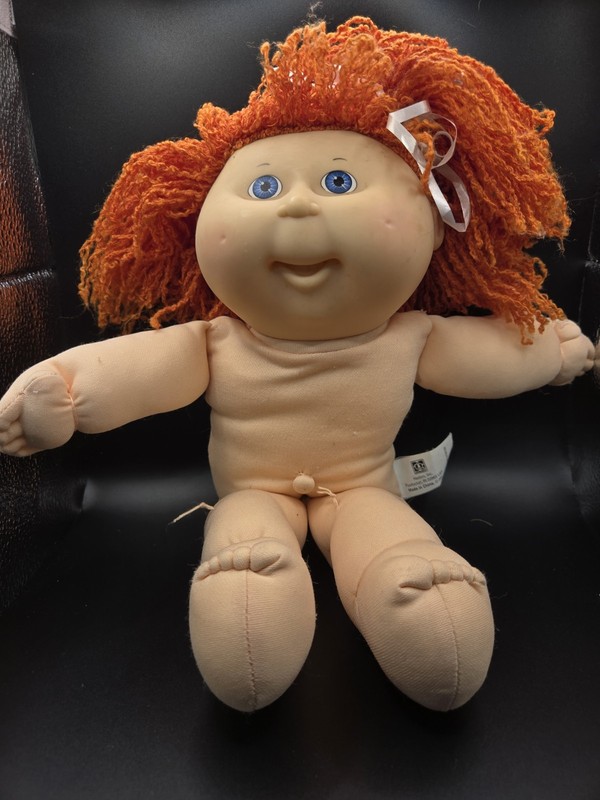 Cabbagepatch Kids Vintage 1978/1982 Red Head Blue Eyes Doll