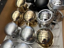 Gold ,black, satin , Chrome Door Knobs. Lots Available