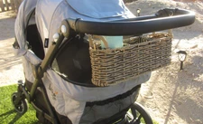 Larktale Caravan Coupe Stroller Wagon | Gray & Black