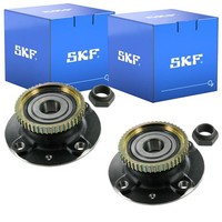 2X SKF RADLAGER-SATZ Radlager Satz Hinten Passend FüR CitroËN Saxo Peugeot 106