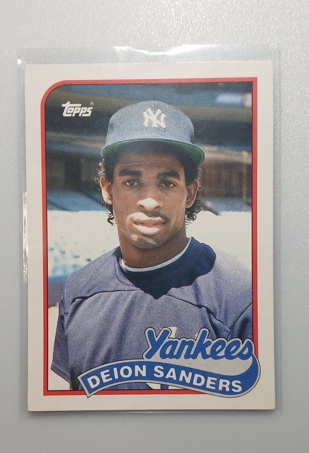 1989 Topps Traded - Deion Sanders #110T Collector's Edition (Tiffany) (RC)